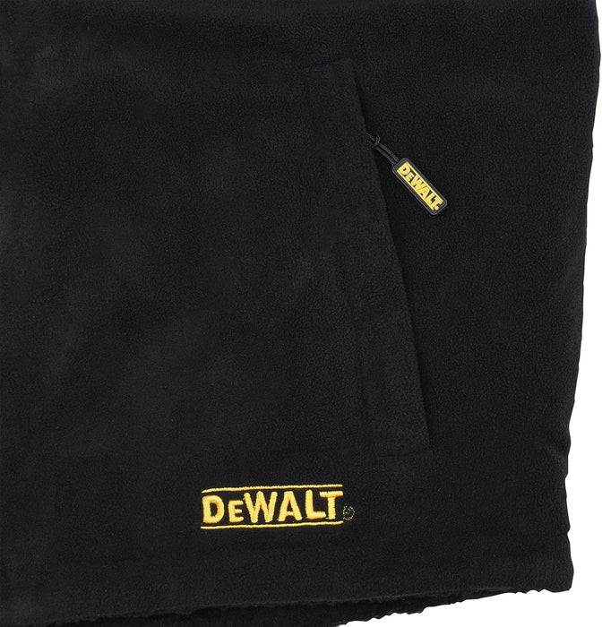 DEWALT Unisex Reversible Heated Fleece Vest Kit, Black, XL - DCHV086BD1