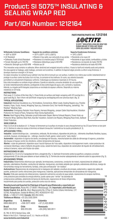 Loctite 1212164 Insulating and Sealing Wrap