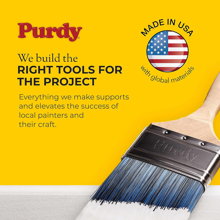 Purdy 144380730 Pro-Extra Sprig Flat Trim Paint Brush, 3"