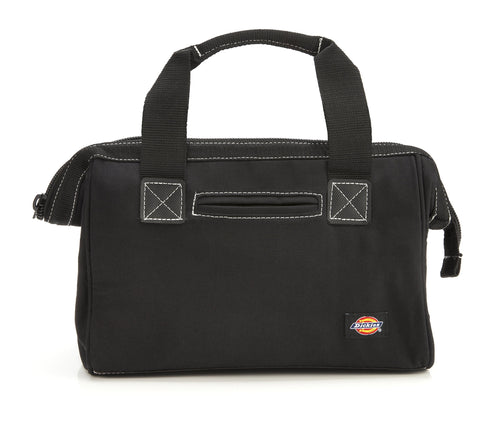 Dickies 57084 12-Inch Durable Canvas Work Bag for Painters, Carpenters, and Builders, Heavy-Duty Zipper, Reinforced Handles