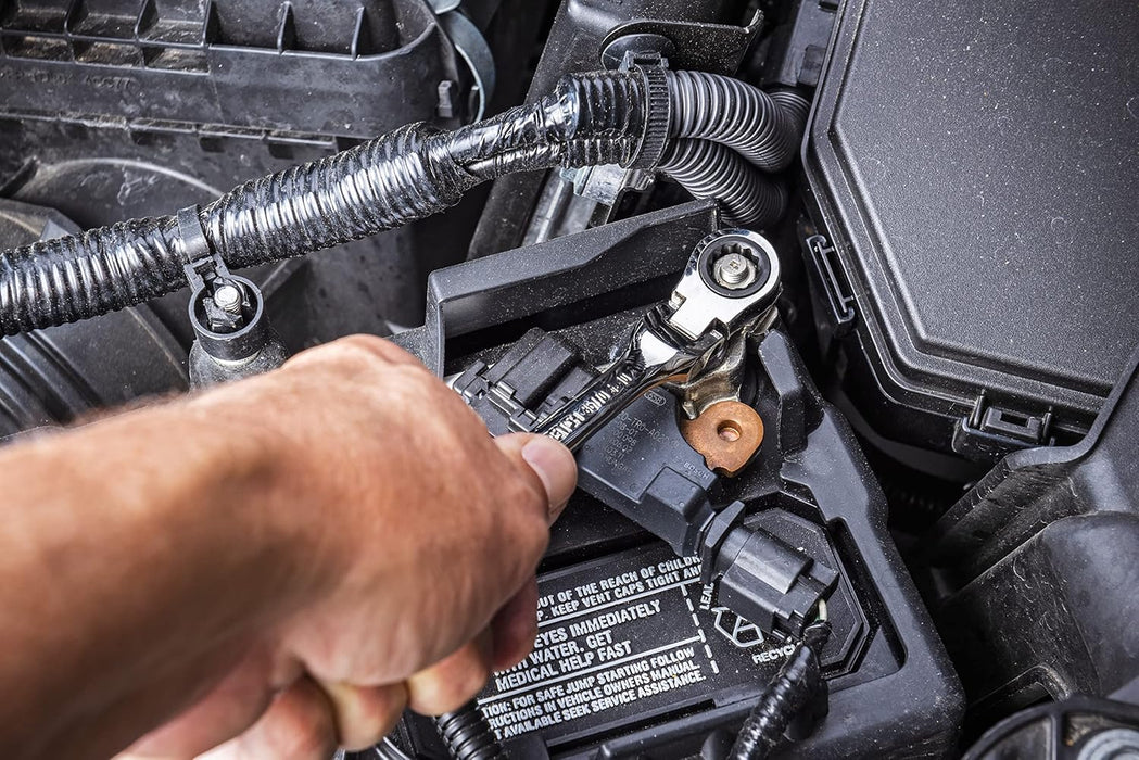 GEARWRENCH 86710 10mm 4 Degree Swing Arch 12 Point Flex Head Ratcheting Combination Wrench