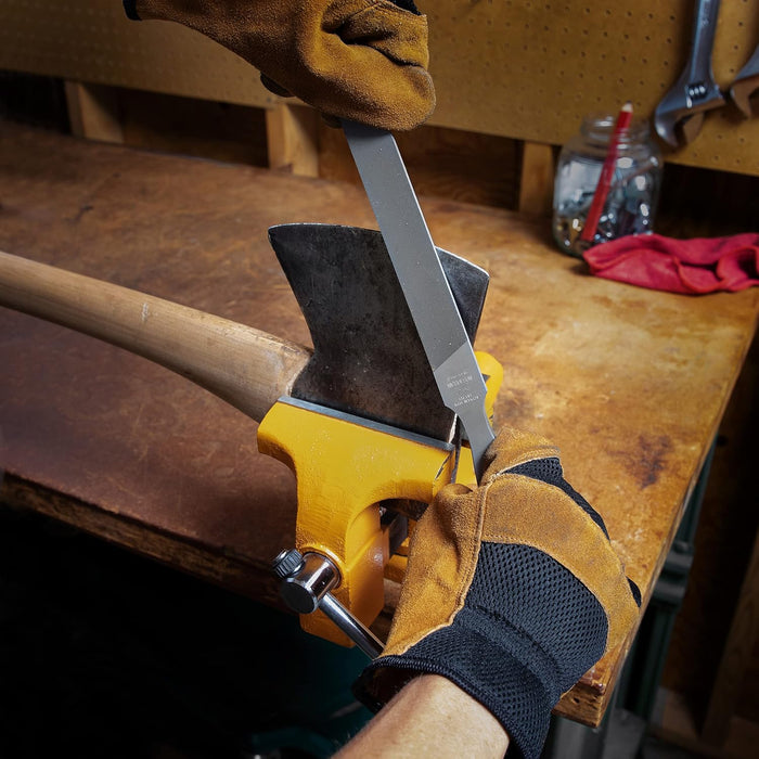Crescent Nicholson 06706NN 8" Rectangular Double/Single Cut Axe File