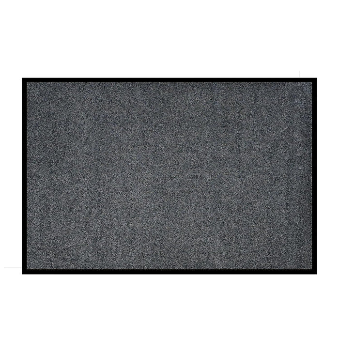 654S34CH Wipe-N-Walk Vinyl Backed Indoor Carpet Entrance Mat, 3' x 4', Charcoal Charcoal 3' x 4' 3' x 4'