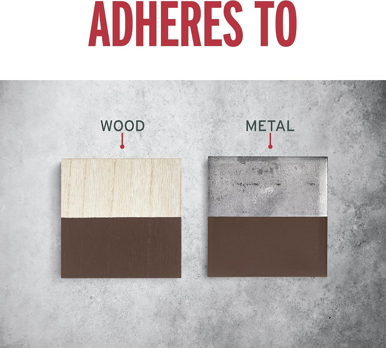 Rust-Oleum 6PK Stops Rust Spray Paint, 12 Oz, Satin Dark Brown, 6 Pack