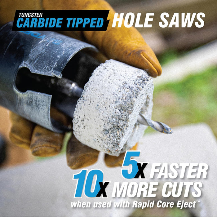 Spyder 600034CF 3-in Tungsten Carbide Tipped (TCT) Non-Arbored Hole Saw