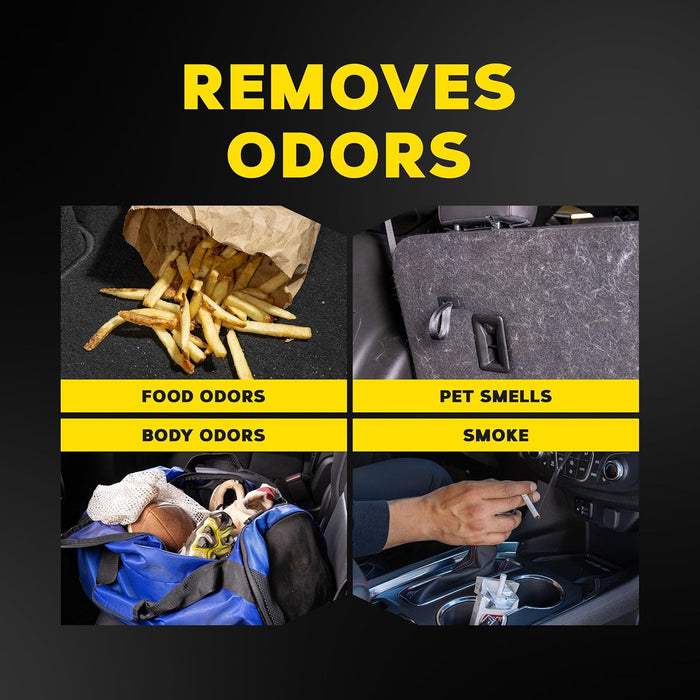 Meguiar’s G250708 Air Re-Fresher Odor Fighting Spray, Black Chrome Scent, Refresh & Instantly Fight Odors