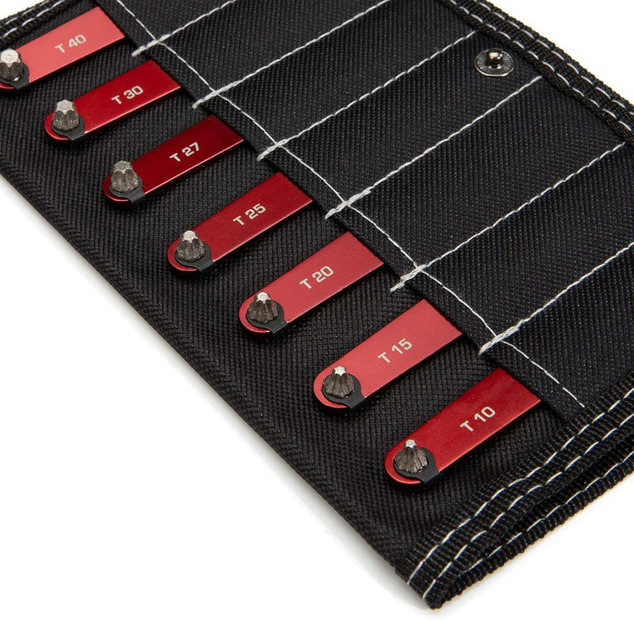 STEELMAN PRO 78936 7-Piece Diamond Tipped Low Profile Torx Screwdriver Set