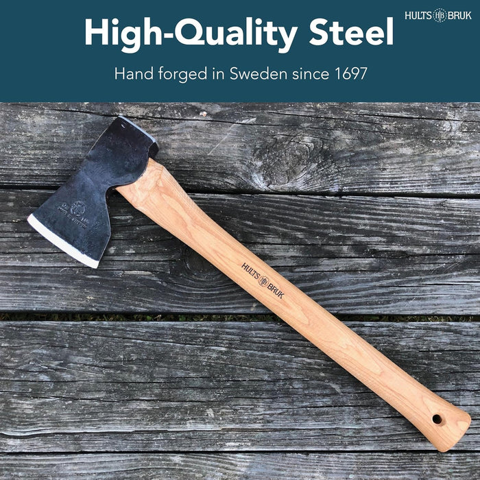 Hults Bruk 840732 Tibro Carpenter Axe, 1.75 lb Head, 20" Handle