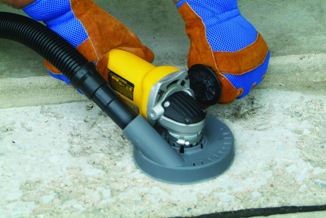 Dustless Technologies Dustie 5" Universal Economy Dust Shroud for Grinders (Cup Wheel)