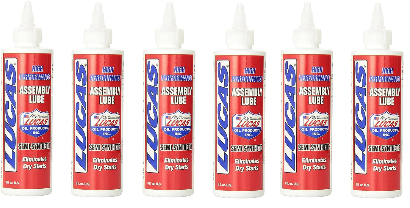 Lucas Oil LUC10153 Assembly Lube - 8 oz. (6)