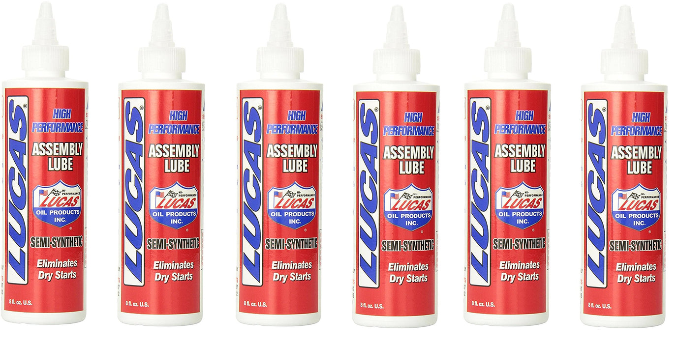Lucas Oil LUC10153 Assembly Lube - 8 oz. (6)