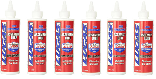 Lucas Oil LUC10153 Assembly Lube - 8 oz. (6)