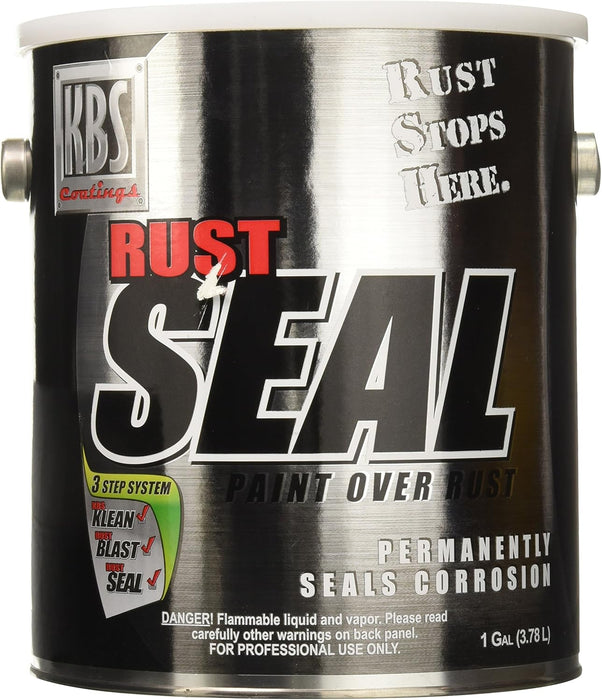KBS Coatings 4502 Satin Black RustSeal - 1 Gallon