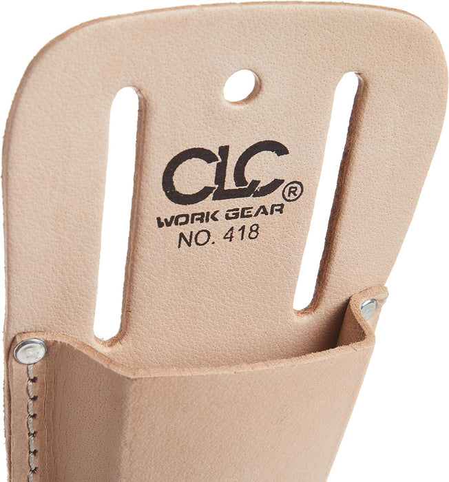 Custom Leathercraft 418 Plier Tool Holder, Heavy Duty, Closed End, Tan