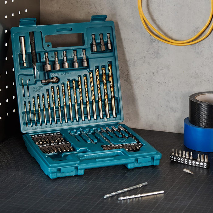 Makita Metric Drill & Screw Bit Set (75-Piece)