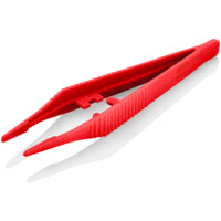 KNIPEX 5-1/4" Plastic Gripping Tweezers-Blunt Tips-ESD