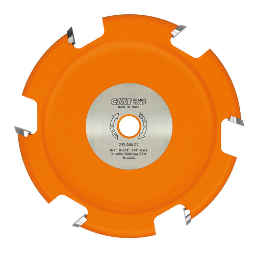 CMT Cove Cutter Head for Crown Molding Set, 5/8-Inch Bore for Table Saws-235.006.07