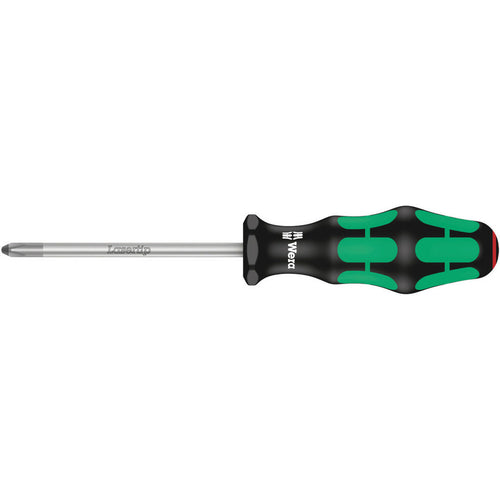 Wera 05008720001 Kraftform Plus 350 PH Phillips Screwdriver, Lasertip, PH 2 Head, 4" Blade Length