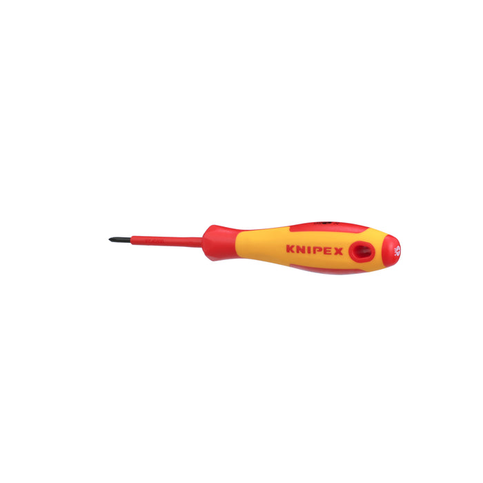 KNIPEX 2-1/2" Phillips Screwdriver, 1000V Insulated, P0 -98 24 00