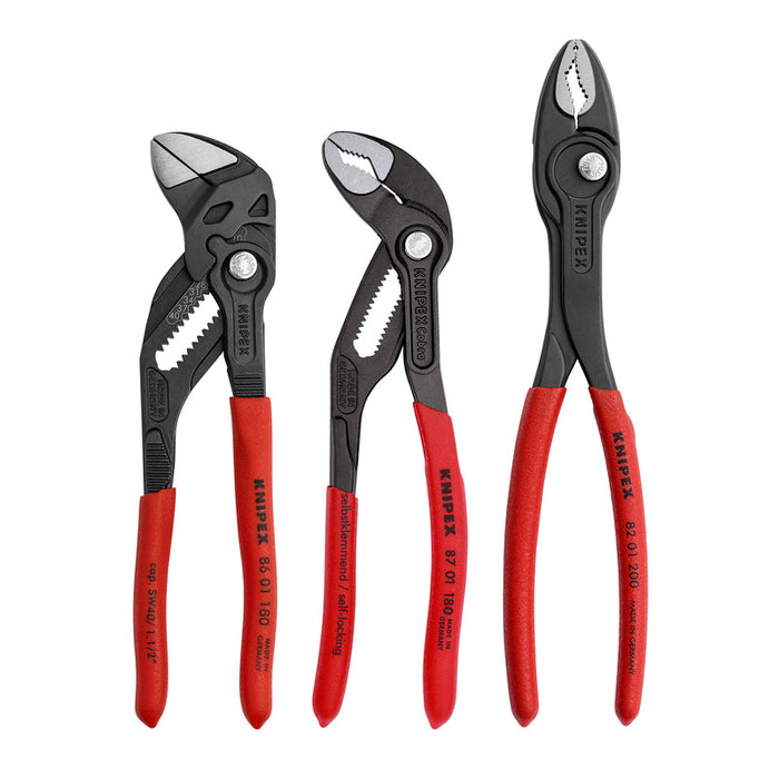 KNIPEX 3-Piece Top Selling Pliers Set