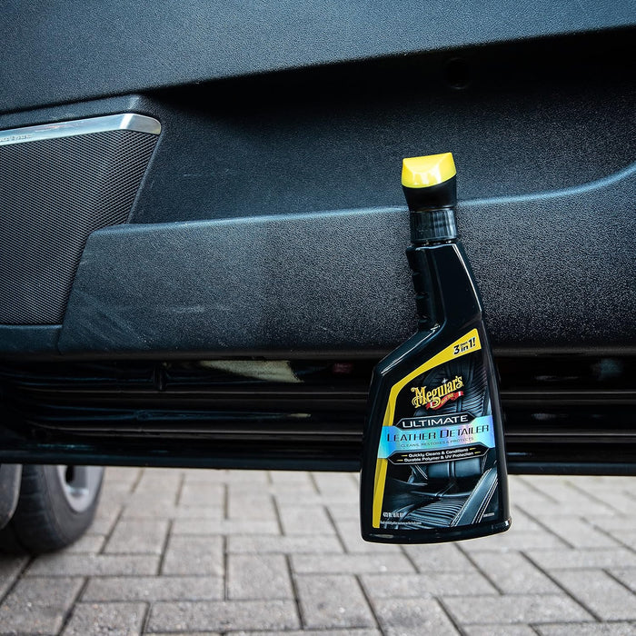 Meguiar's G201316EU Ultimate Leather Detailer 473 ml cleans, restores & protects leather