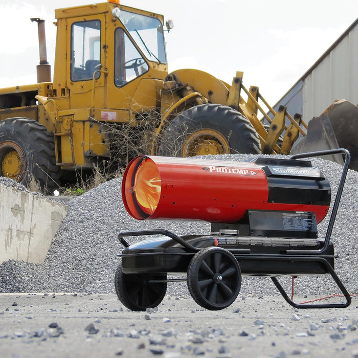 Protemp PT-220T-SDR 220,000 BTU Kerosene/Diesel Forced Air Heater With Thermostat