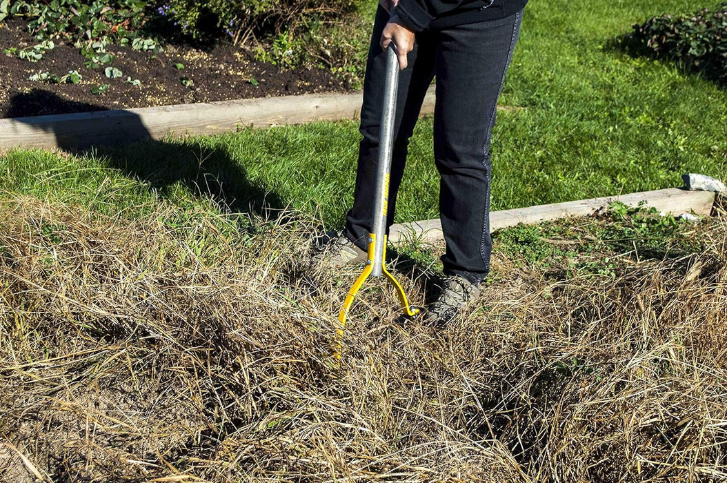 The AMES Companies 2945000 True Temper Deluxe Weed Cutter Weed Grass Cutter with Hardwood Handle