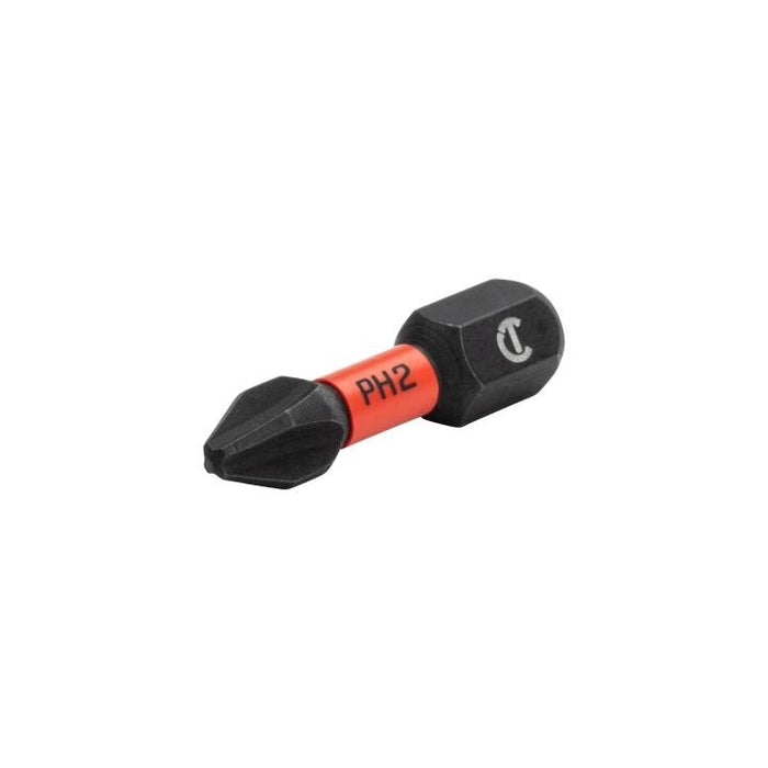 Crescent CAVB1PH2 #2 x 1" Phillips VORTEX Impact Power Bit (Pack of 25)