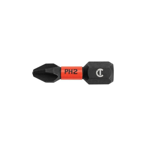 Crescent CAVB1PH2 #2 x 1" Phillips VORTEX Impact Power Bit (Pack of 25)