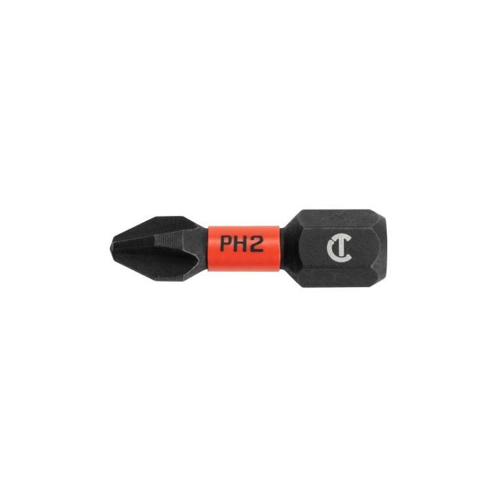 Crescent CAVB1PH2 #2 x 1" Phillips VORTEX Impact Power Bit (Pack of 25)