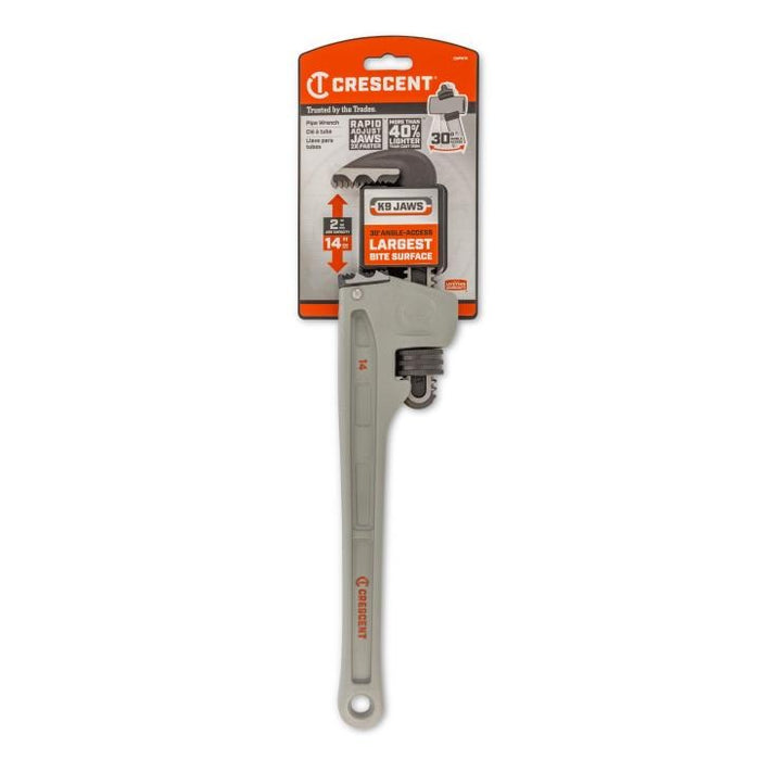 Crescent CAPW14 14" Aluminum K9 Jaw Pipe Wrench