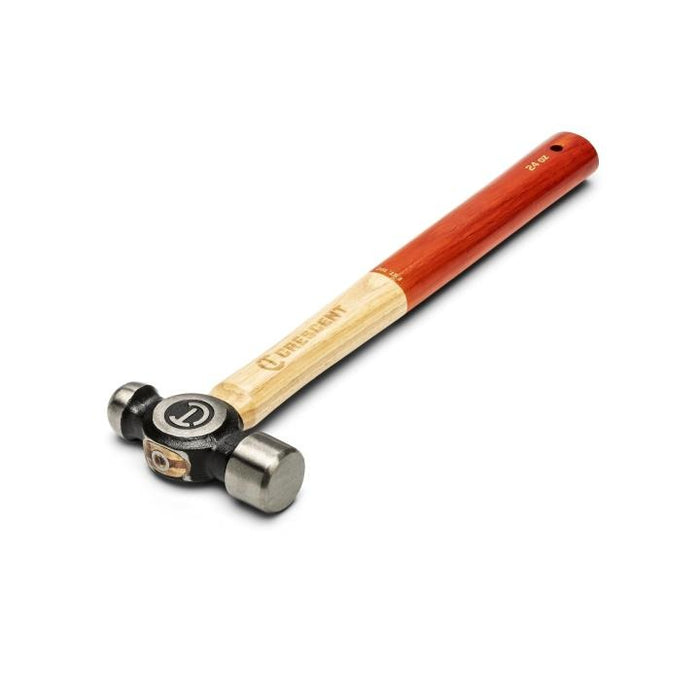 CRESCENT 24 Oz. Ball Pein Hammer with Wood Handle