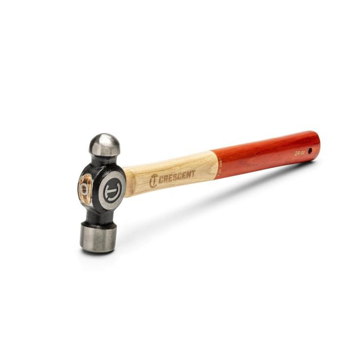 CRESCENT 24 Oz. Ball Pein Hammer with Wood Handle
