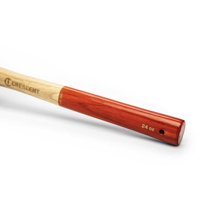 CRESCENT 24 Oz. Ball Pein Hammer with Wood Handle