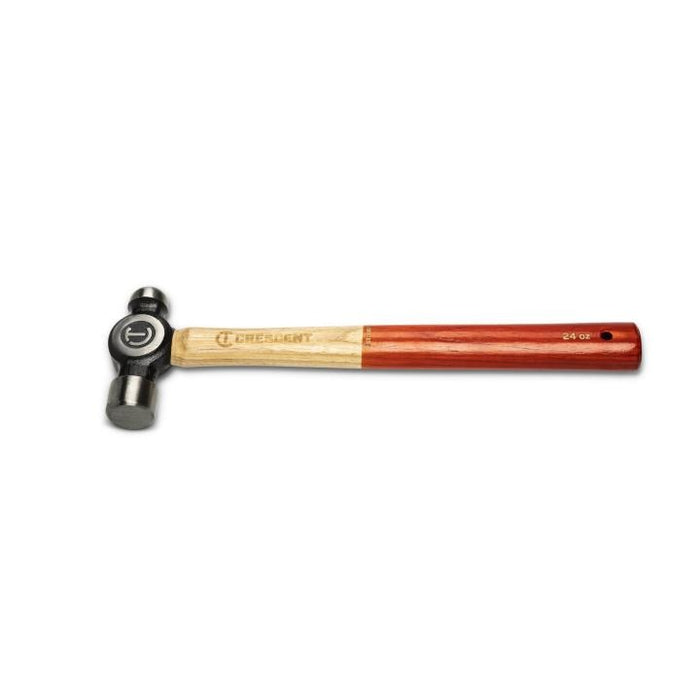 CRESCENT 24 Oz. Ball Pein Hammer with Wood Handle