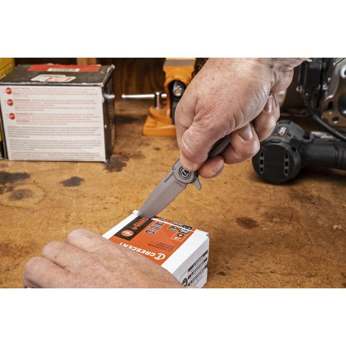 Crescent CPK258FL 2-1/2" Low Profile Pocket Knife