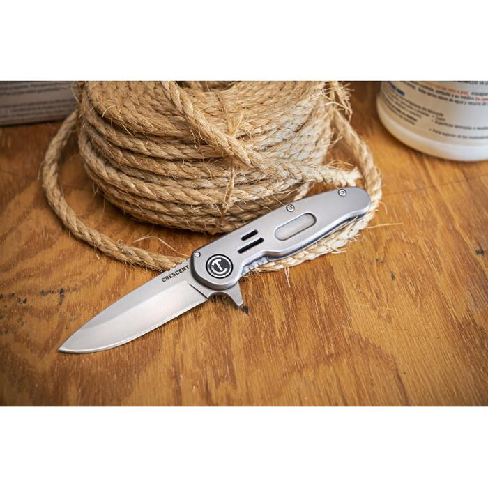 Crescent CPK258FL 2-1/2" Low Profile Pocket Knife