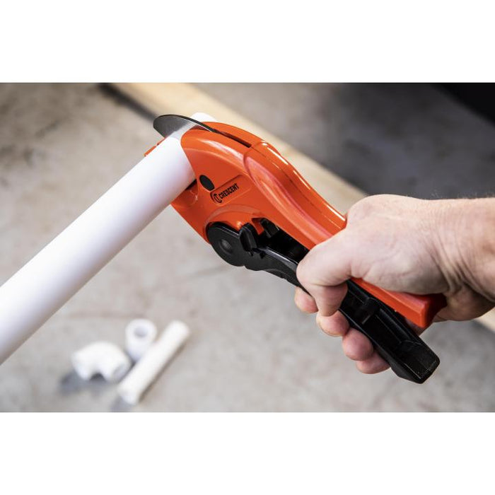 Crescent CRPC118 1-1/8" Ratcheting PVC Pipe Cutter