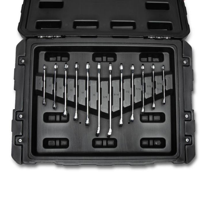 Crescent 229-Piece 1/4", 3/8" & 1/2" Drive Mechanics Hand Tool Set with 3 Drawer Storage Case
