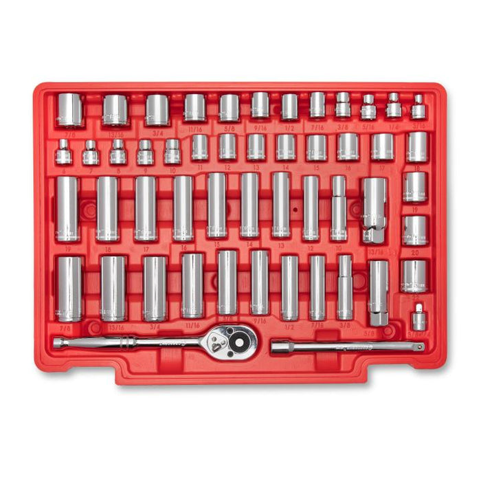 Crescent 229-Piece 1/4", 3/8" & 1/2" Drive Mechanics Hand Tool Set with 3 Drawer Storage Case