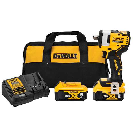 DeWALT 1/2 In. (DCF911P2) Cordless Impact Wrench with Hog Ring Anvil Kit