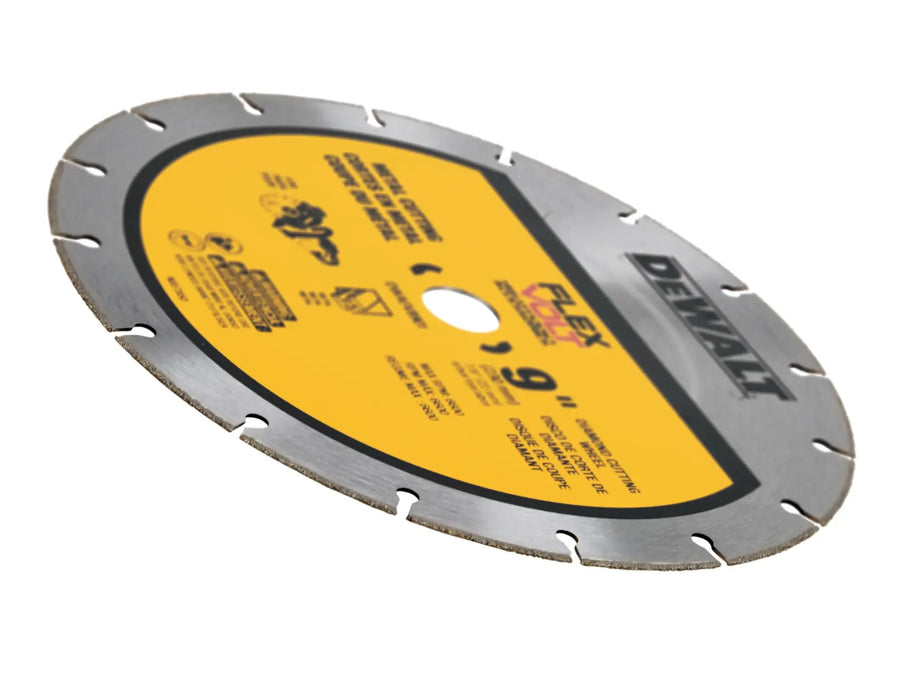 DEWALT DWAFV8901 FLEXVOLT 9-in. Metal Cutting Diamond Wheel