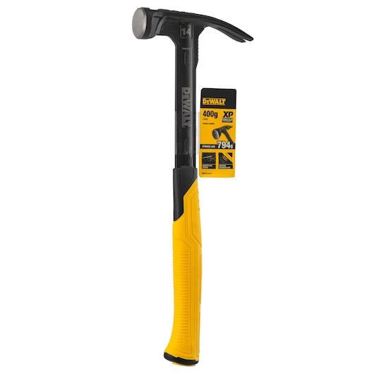 DEWALT DWHT51145 400g. / 14oz. Mig Weld Hammer, Smooth Face