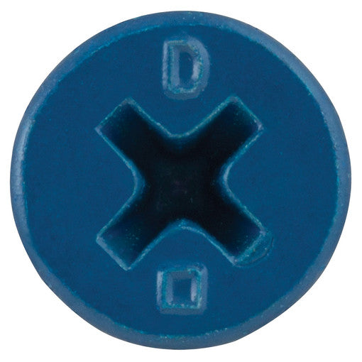 DeWALT Ultracon+ 3/16 x 3-3/4 In. Blue Phillips Flat, Gimlet, Box of 100