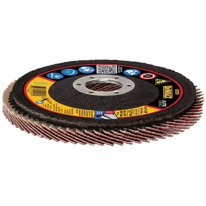 DEWALT DWA8281 60G T29 XP Ceramic Flap Disc, 4-1/2" x 7/8"