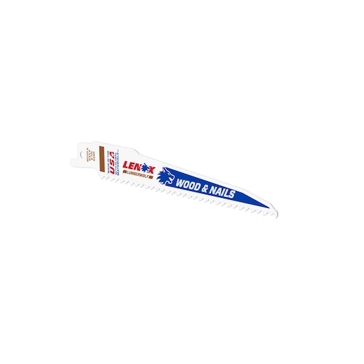 Lenox 20572656R Bi-Metal Reciprocating Saw Blades, 6 in, 6 TPI (Pack of 5)