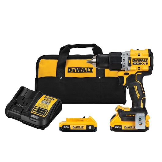 DEWALT DCB805D2 20V MAX XR Brushless Cordless 1/2 in. Hammer Drill/Driver Kit