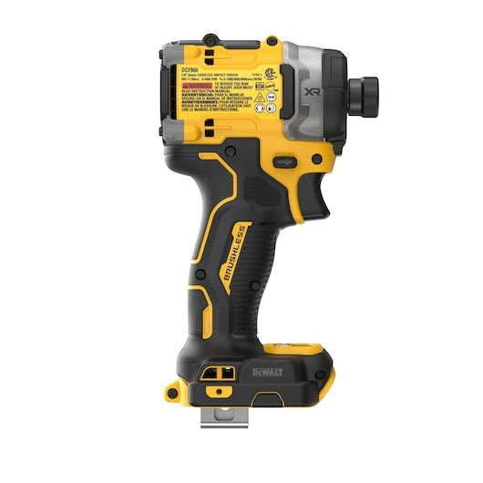 DEWALT DCF860B 20V MAX XR 1/4 in. 3-Speed Brushless High Torque Impact Driver (Tool Only)