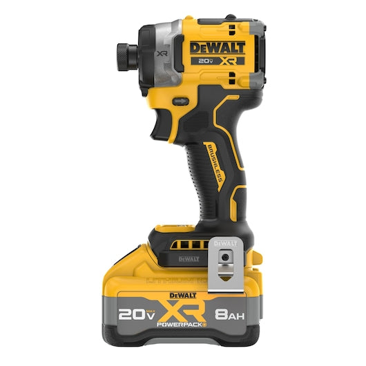 DEWALT DCF860WW1 20V MAX XR Brushless Cordless 3-Speed High Torque 1/4 in. Impact Driver Kit with XR POWERPACK