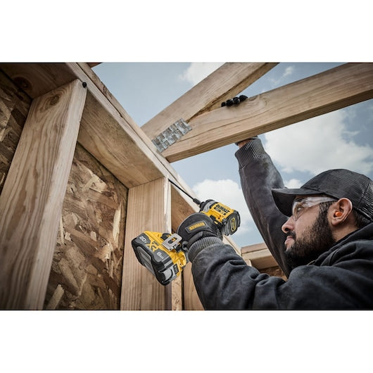 DEWALT DCF860WW1 20V MAX XR Brushless Cordless 3-Speed High Torque 1/4 in. Impact Driver Kit with XR POWERPACK